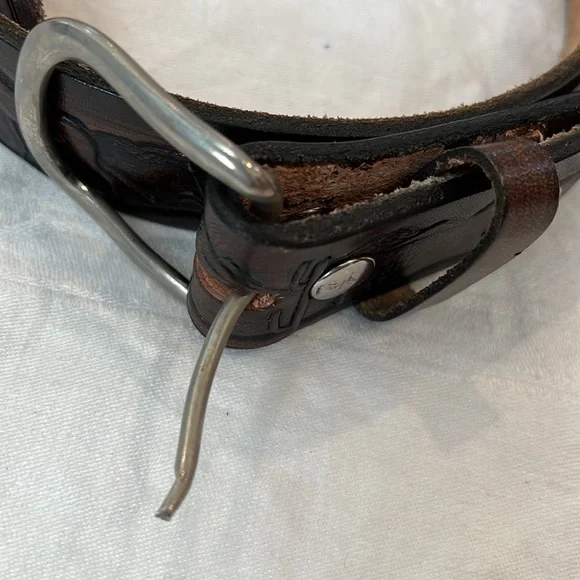 Handmade Leather Belt Horse Design - Picture 3 of 8